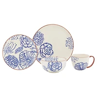BEGONIA DINNERWARE SET 16PC
