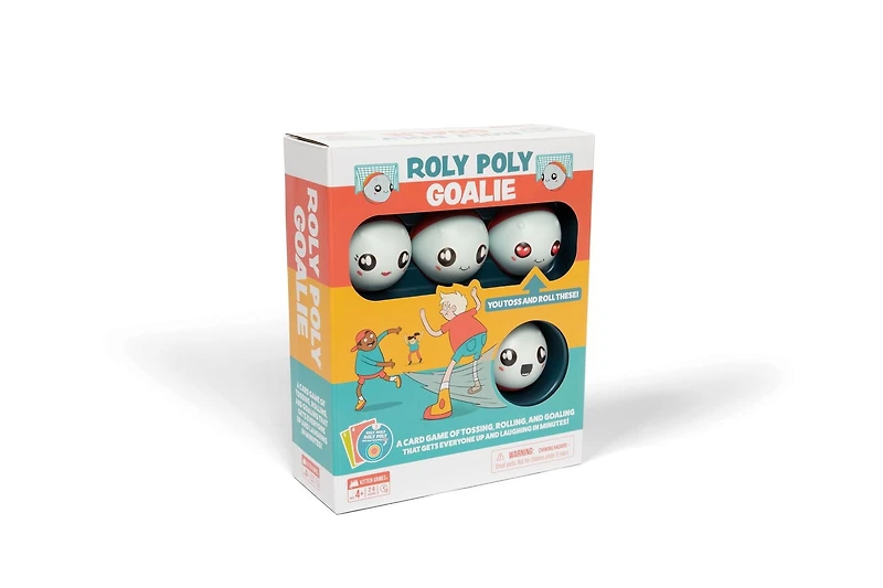 Roly Poly Goalie, A card game of tossing, rolling, and goaling!