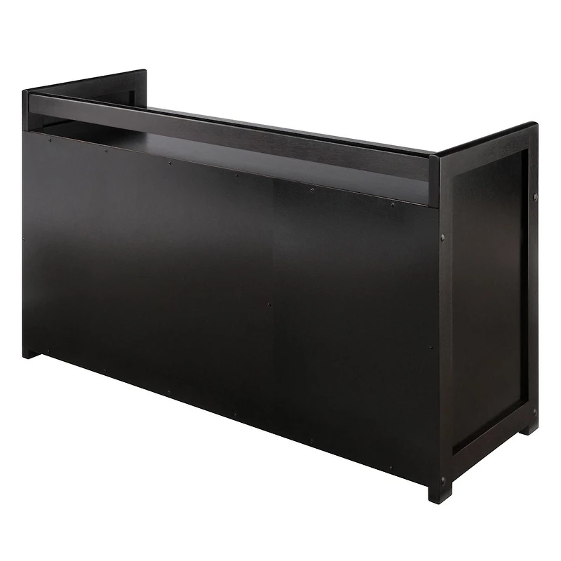 Banc de rangement Addison de Winsome Trading Inc. 4 pièces avec 3 sections