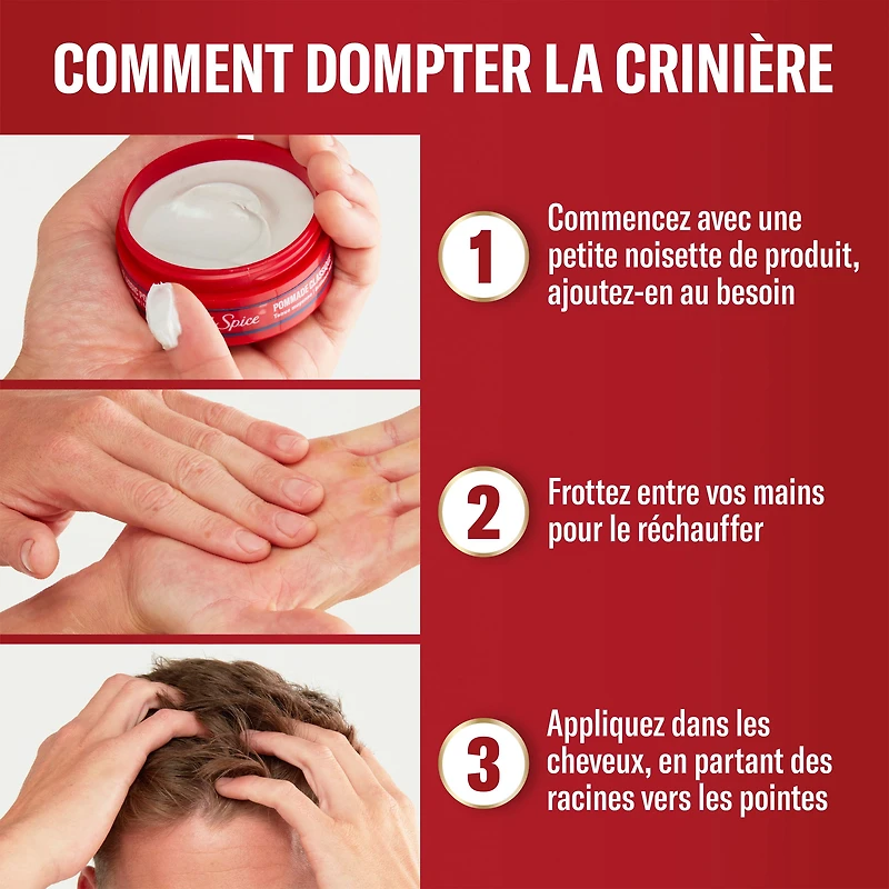 Old Spice Hair Styling Paste for Men, 63 g