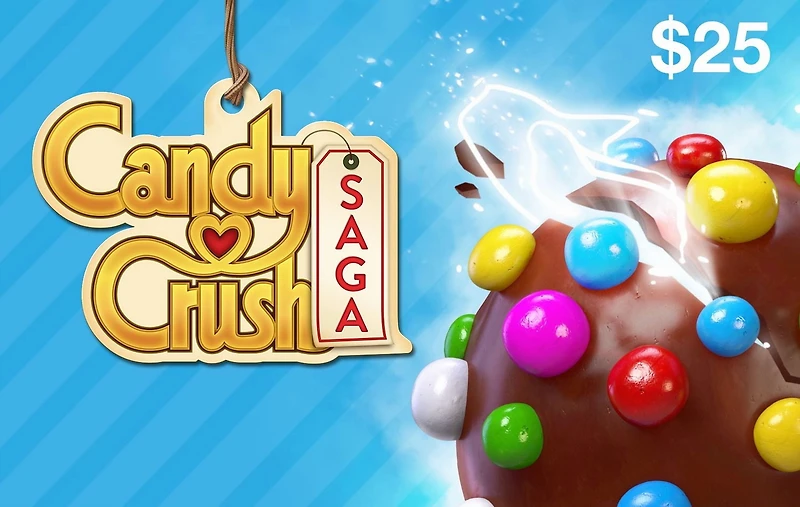 Candy Crush $25 Carte Cadeau (Code Numérique)