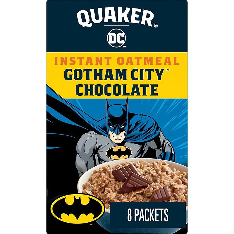 Gruau instantane Quaker DC Chocolat Gotham City