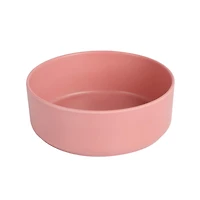 Gibson Home Canyon Crest 12 Piece Melamine Dinnerware Set, Rose Matte Finish