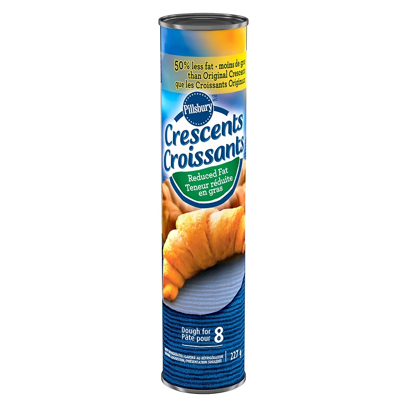 Pillsbury Ready To Bake Crescents - Reduced Fat, Dough for 8, 227 g