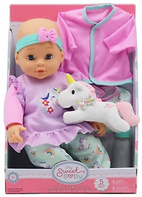 My Sweet Baby 16 pouces Deluxe Doll avec peluche animal Poupée MSB Deluxe