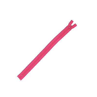 UNIQUE CREATIV All‑Purpose Closed‑End Zipper, 30 cm, American Beauty, ZIPPER - 30CM BEAUTY