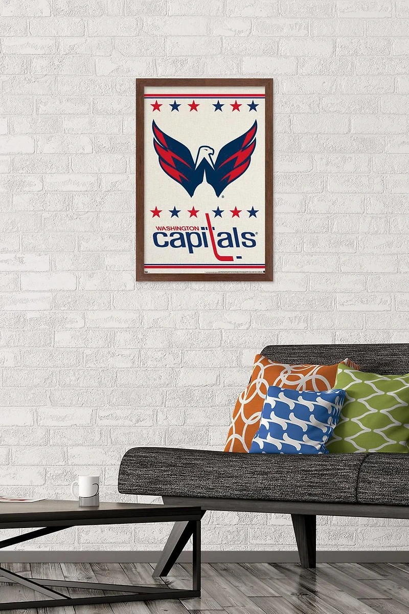 NHL Washington Capitals - Logo 14 Wall Poster, 22.375" x 34"