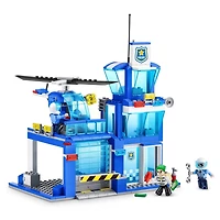 Ensemble de jeu MAX Adventure poste de police (321 pièces) la construction aventure jouet