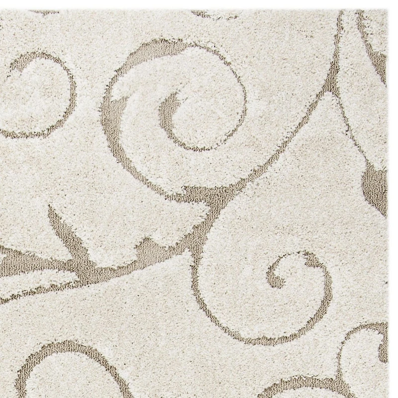 SAFAVIEH Florida Douglas Floral Vines Shag Area Rug