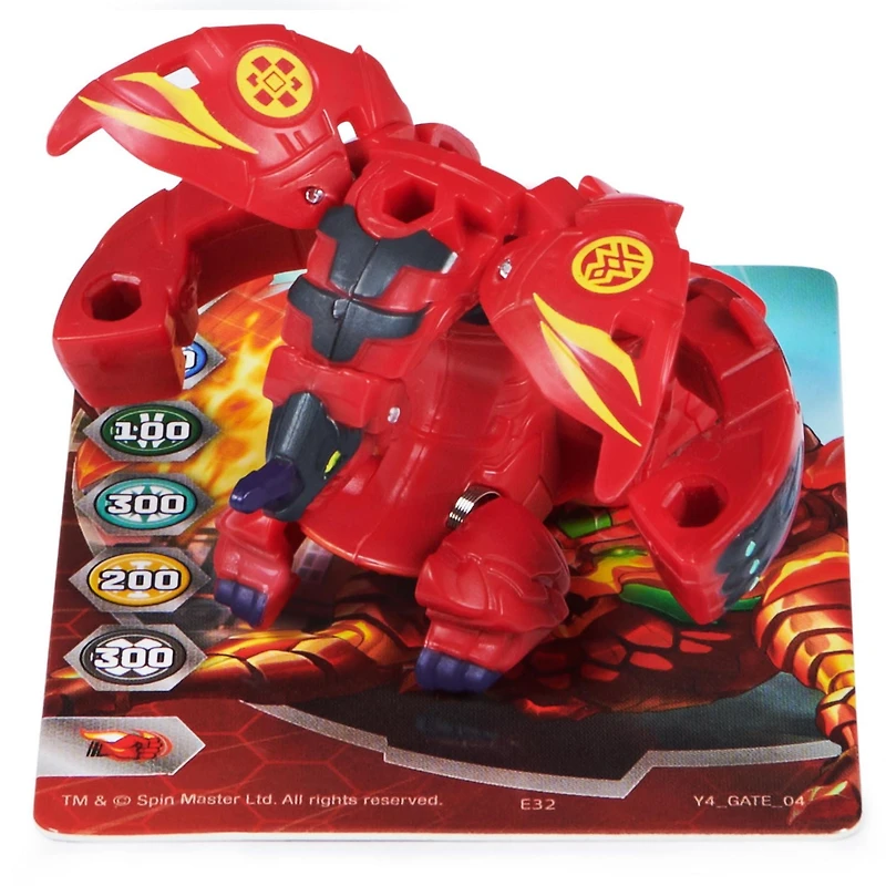 Bakugan Legends, Dragonoid X Tretorous, 2-inch-Tall Collectible Action Figure and Trading Cards, Kids Toys for Boys 6 and up