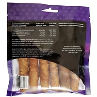 Rollover Chicken Wrapped Porkhide Twists, 6pk