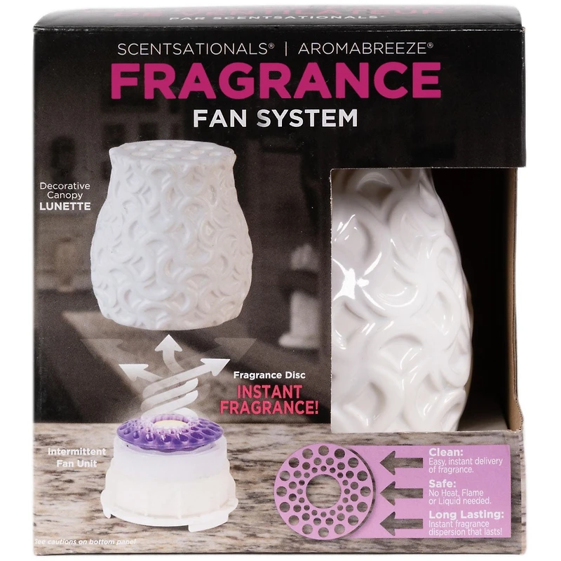 Unité de ventilateur Aromabreeze ScentSationals - Lunette Unité ventilateur diffuseur