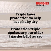 Couches HUGGIES Snug & Dry, Emballage Mega Colossal, Tailles: 1-8 Tailles: 1-8 | 200-74 Unités