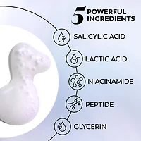 Super sérum réparateur de nuit 5 en 1 de Olay Sérum léger renouvelant pour le visage  Soin de la peau correcteur de rides avec acide salicylique, niacinamide, acide lactique, glycérine, peptide 50ML