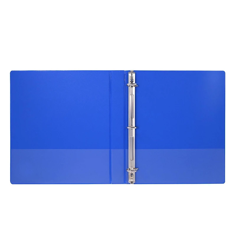 PEN+GEAR 1" DURABLE VIEW BINDER, Slant D-Ring, BLUE