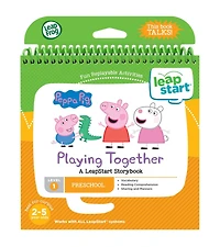 LeapFrog LeapStart Peppa Pig, jouons ensemble - livre de contes - Version anglaise Peppa Pig jouons ensemble