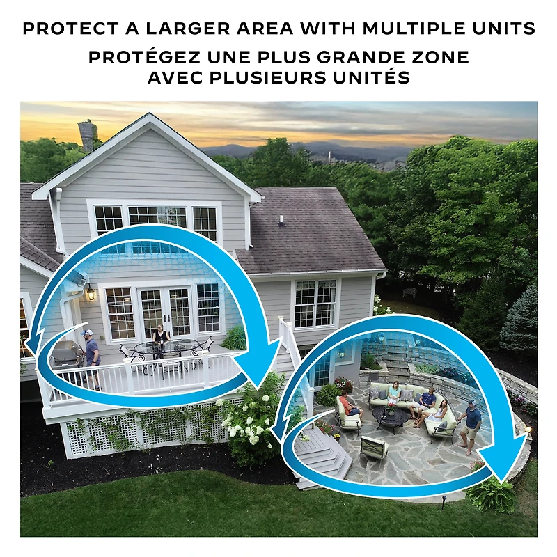 Dispositif anti-moustique Thermacell, Patio Shield – Lin Dispositif Anti-moustique