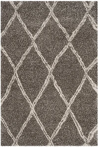 SAFAVIEH Hudson Adella Geometric Diamonds Shag Area Rug