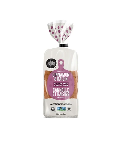 Little Northern Bakehouse Gluten Free Cinnamon Raisin Bread, LNB GF Cinnamon Raisin Bread