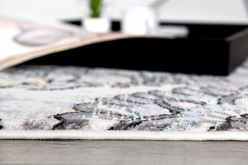 Rug Branch Oasis Collection Modern Floral Area Rug