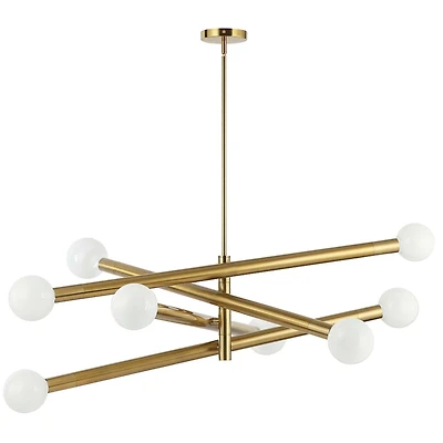 Lustre Wand à 8 globes - Laiton vieilli