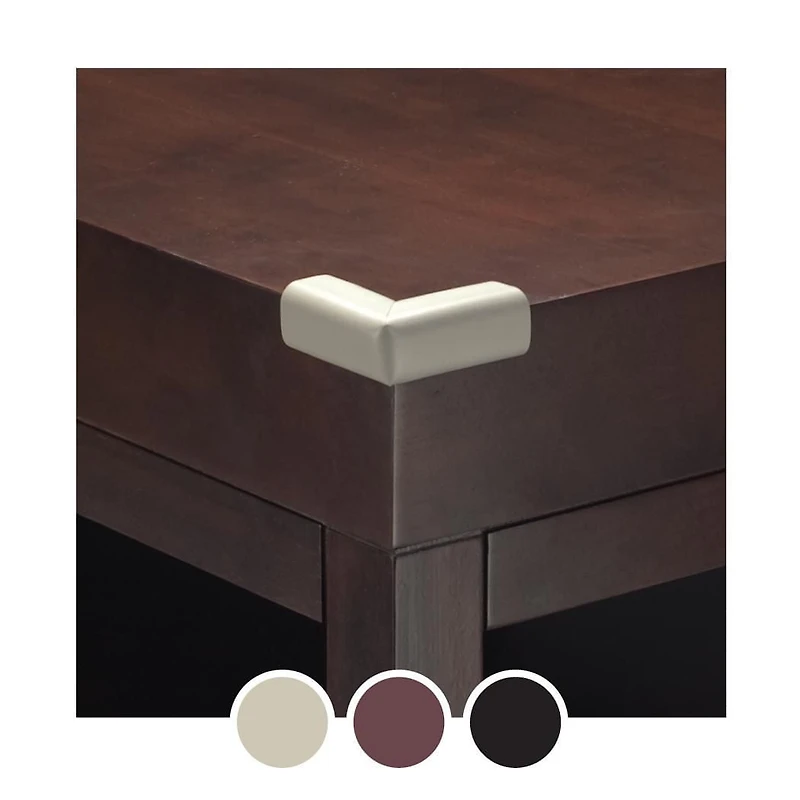 Protége coins en mousse (gris) x4