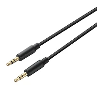 Câble auxiliaire de 1,8 m (6 pi) blackweb (Noir)