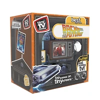 NEW - Tiny TV Classics - Back to the Future Edition- Newest Collectible from Basic Fun - Watch top Back to the Future original movie scenes on a real-working Tiny TV (with working remote)!