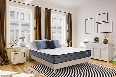 Springwall Matelas BELINDA mi-ferme 8.5 po à ressorts ensachés