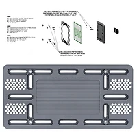 Cruiser Accessories Find My Auto License Plate Mount