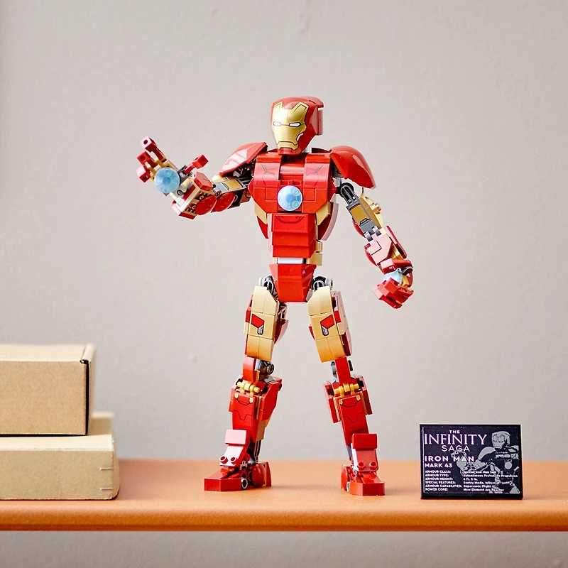 LEGO Marvel Iron Man Figure 76206 Toy Building Kit (381 Pieces)
