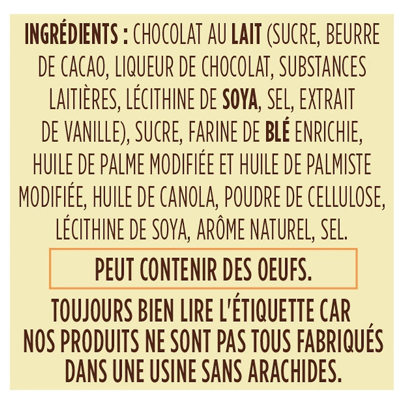 Biscuits-gaufrettes Célébration de Leclerc à la vanille