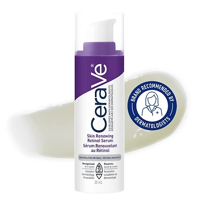 CeraVe Retinol Serum, Anti-Aging Face Serum with Retinol, Niacinamide and Ceramides for Fine Lines, 30mL
