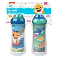 Tasse à bec isotherme 9oz Baby Shark 2pk