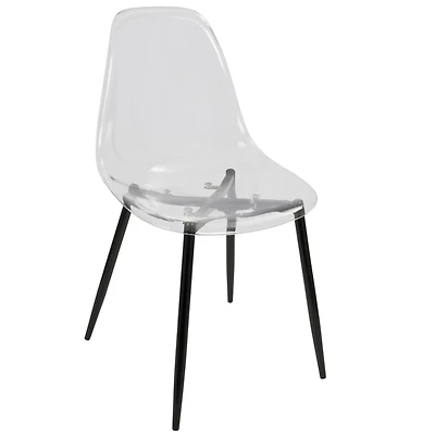 Chaise de salle à manger moderne milieu-du-siècle Clara, de LumiSource