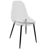 Chaise de salle à manger moderne milieu-du-siècle Clara, de LumiSource