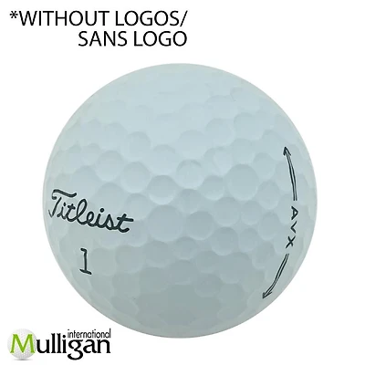 Mulligan - 48 Titleist AVX 5A Pristine Recycled Used Golf Balls, White