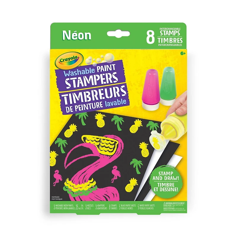 Timbreurs de peinture néon