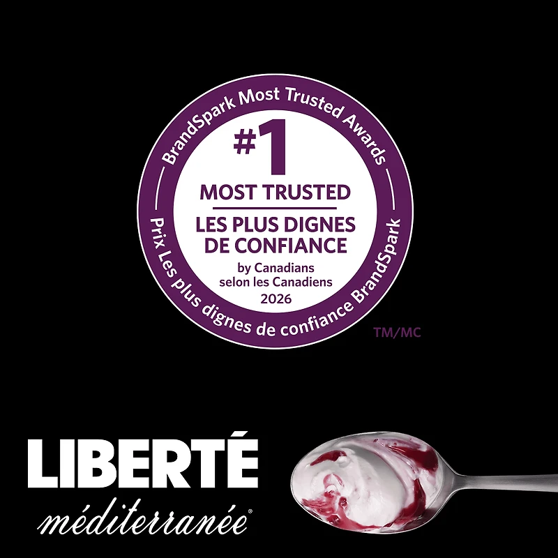 Yogourt Liberté Méditerranée 9 %, Édition saisonnière Citrouille et épices 500g