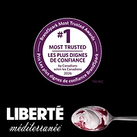 Yogourt Liberté Méditerranée 9 %, Édition saisonnière Citrouille et épices 500g