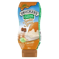 Smucker's Sundae Syrup, Caramel Flavoured Syrup, No Sugar Added, 428mL, 428 mL