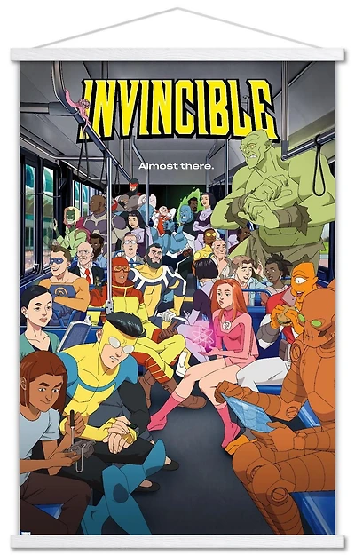 Invincible: Season 2 - Bus One Sheet Wall Poster