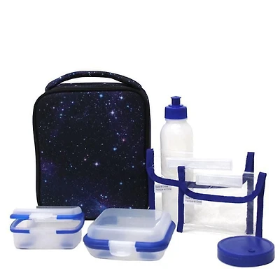 7-Piece Lunch Bag Set, Galaxy