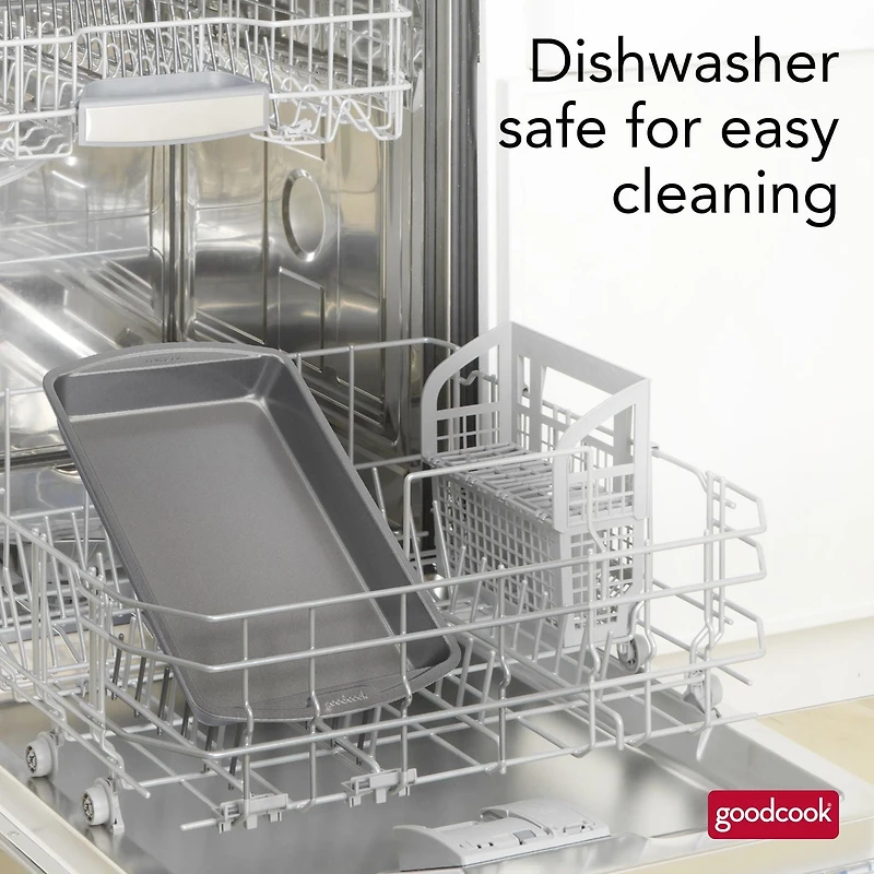 Goodcook Nonstick Biscuit/Brownie Pan, 7X11 inch