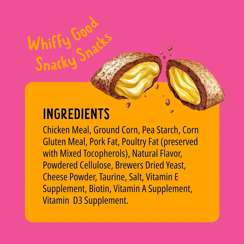 Bouchées BONKERS Gâteries pour chat croustillantes à saveur poulet alléchante 85 g