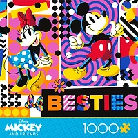 Ceaco Disney Mickey's Bold Expression Puzzle imbriqué de 1000 pièces pour adultes de 14 à 99 ans