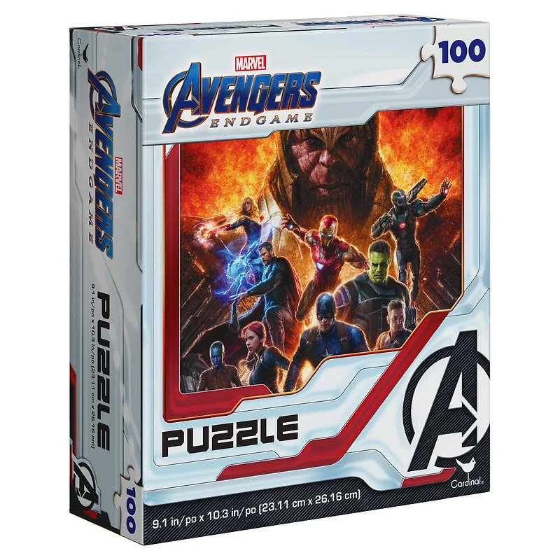Avengers, Puzzle de 100 pièces, pour les familles et les enfants à partir de 4 ans