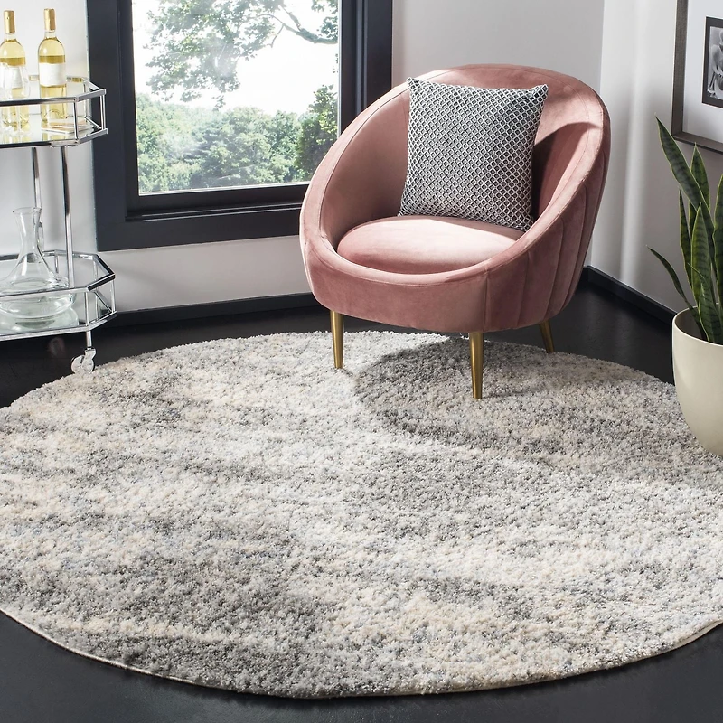 SAFAVIEH Berber Harold Abstract Plush Shag Area Rug