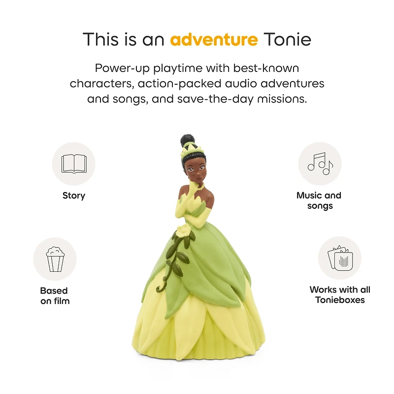 tonies Disney The Princess & The Frog Audio Play Figurine (English Only)