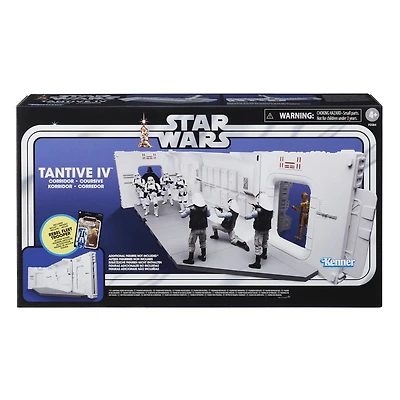 Star Wars Collection Vintage jouets Tantive IV du film Un nouvel espoir et figurine de soldat de la flotte rebelle tirée du film Rogue One